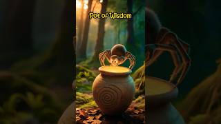 The Spider and the Pot of Wisdom 🕷✨ | Children’s Bedtime Story with a Lesson #moralstories