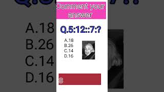 Number analogy reasoning #shorts #shortvideo #reasoning #wbpreasoning