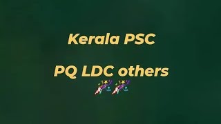 PQ LDC other part-64 2024 #youtubeshorts #subscribers #kerala #pscstudy #kpscaimstudy #keralapscgk