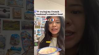 🇫🇷 trying most famous childhood dish for every french person! #foodie #frenchculture #couple