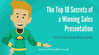 FREE Sales Training Video: The Top 10 Secrets of a Winning Sales Presentation