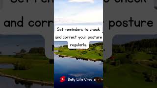 How to Improve Posture for Better Health