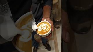 Various style Latte art #coffeelatte #cafe #