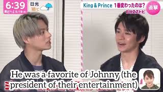 [King & Prince] Interview for new music video “Magic touch” English subtitles