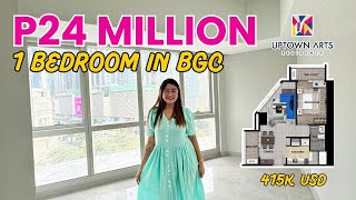 ACTUAL 1 BEDROOM UNIT | UPTOWN ARTS RESIDENCE | SOON TO BE READY CONDO IN BGC