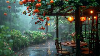 【Thunder rumbles】The soothing sound of rain is the music played by nature, Helps relax and sleeping