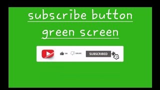 subscribe_button_greenscreen | #greenscreen | #greenscreenanimation | #chromakey | #@papapi23
