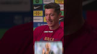 Robert Lewandowski shares his thoughts on modern-day No. 9s 💥