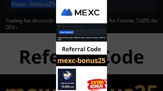 MEXC Exchange New User Bonus 180 USDT | MEXC Exchange Referral Code: mexc-bonus25