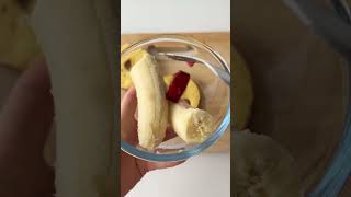 Quick and EASY | Banana Fermented Bean Curd Bagel Sandwich