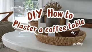 Saved Old Coffee table - PLASTER Furniture