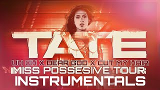 Tate McRae - uh oh x dear god x cut my hair - Live Lollapalooza Brazil Instrumental