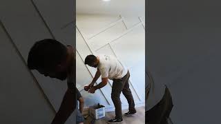 Build Accent Wall in 12 Seconds