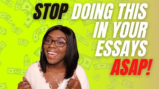 Deadly mistakes to avoid in your college essay | common application tips