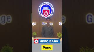 Success Story of IRBF Student ! Selected as Assistant Manager in HDFC BANK LTD. #banking #jobs #irbf