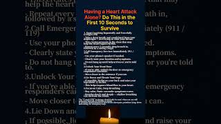 What to Do in the First 10 Seconds of a Heart Attack When You’re Alone