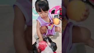 habis ke pasar ayang #shortvideo #cutebaby