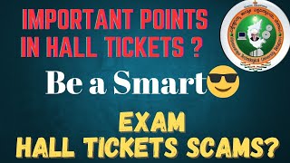 VTUpdates 2025 | Examination Hall Tickets Scams Be Aware  | #VTUhalltickets