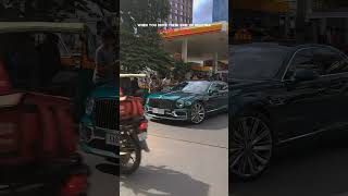 BENTLEY FLYING SPUR 💀.#shorts #luxurycars #banglore