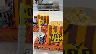 Halloween Movie Night🎃🎬 #halloween #movienight #satisfying #snacks #asmr #viral #short #fyp #candy