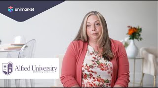 Unimarket customer testimonial - Melissa Badeau, Alfred University