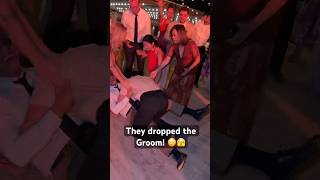 They Dropped the Groom! But they still had a great time 🙌🏽😎 #arizonadjs #valleywidedj #weddingdj