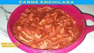 ❇Carne Enchilada De Puerco😍|Prepara Tu Propia Carne Enchilada😋😱