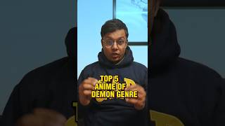 Top 5 Anime of Demons Genres #AnimeIndia #IndianAnimeLovers #AnimeInIndia #DesiWeebs #IndianOtaku