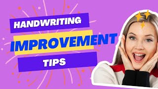 Rules of handwriting.how to improve handwriting. @Skilldevelopment200