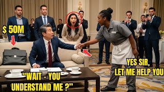 Manager Panicked Over the Millionaire’s Mandarin — Then the Black Maid Answered in Perfect Chinese