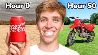 We Spent 50 Hours Trading Items Up