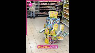 From Gen X to Gen Z, parenting styles compared #shorts