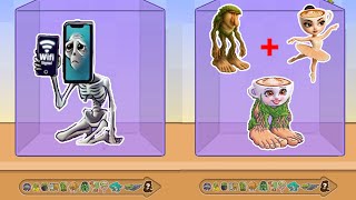 MERGE FELLAS Gameplay | Italian Brainrot | Maximal Level 🌳🌵 New Boss Brr Brr Cappucina