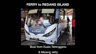 Redang Island Ferry Boats from Kuala Terengganu, Malaysia