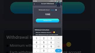 1550rupya signup bonus best earning app #earnmoneyonline #money #earningapp @Itellyouuu