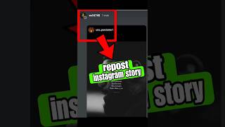 🌟 How To Repost Someone's Instagram Story To Your Story (2025)