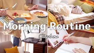 SUB）Morning Routine of Japanese  artist woman