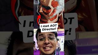 Attack on Titan Director in India?! I Met Tetsuro Araki!