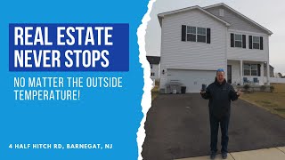 Real estate never stops no matter the outside temperature!