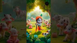 ​मेरे प्यारे कान्हा 🙏🌺 #bhajanshaamsavere #cute #ai #krishna #shorts #radhekrishna