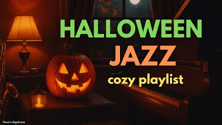 Halloween Jazz Cozy Playlist 🎃 Vintage 1950s Lounge Ambience