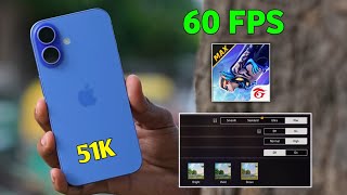 iphone 16 free fire test // iphone 16 free fire gameplay // iphone 16 cashify unboxing