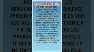 oración del día