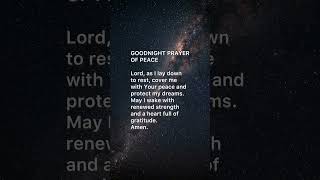 Pray with me. #goodnightprayer #prayerforprotection #nightprayer #amen #shorts