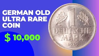 ONE MARK 1979 GERMAN ULTRA RARE COINS WORTH THOUSAND OF DOLLARS.