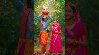 Radha kaise na jale 🦚✨|#RadhaKaiseNaJale #Vrindavan #RadhaKrishnaPrem #KrishnaLeela #RadhaRani