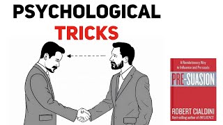 6  Powerful Psychological tricks that should be illegal //Robert Cialdini - PRE - suasion