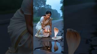 Girl Finds Diamond After Escaping a Giant Cobra | Heart Touching Luck Story #aivideo#aistory#aishort