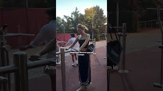 Americans discover gym in Europe #europe #americansineurope #travel #vacation #familyvacation