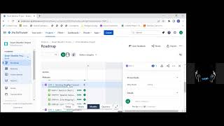 Roadmap section in Jira